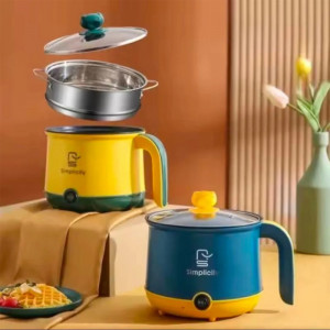 Mini Portable Electric Rice Cooker with Steamer – Travel & Home Use
