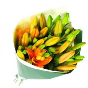 medium-size-orange-lily-bouquet