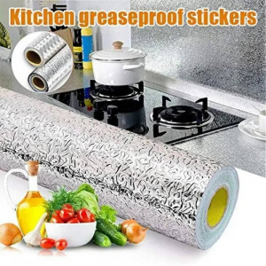 Self-Adhesive Wall Sticker for Kitchen Stove, Oil & Grease Protection