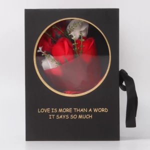 Book Shape Soap Flower Box