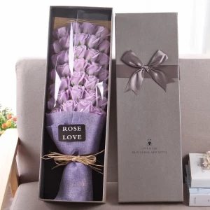 Valentine Special 51 Pcs Soap Flower Bouquet