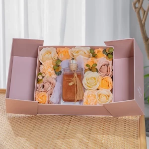 Soap Flower Giftbox With Aromatherapy