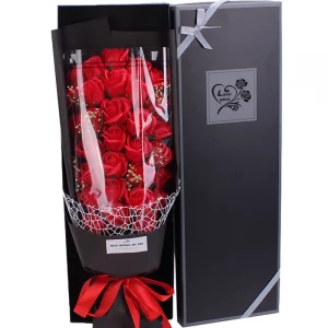 Luxury Boxed Soap Flower Bouquet
