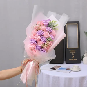 Rose Soap Flower Bouquet
