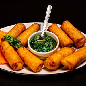 THAI SPRING ROLL WITH CHICKEN