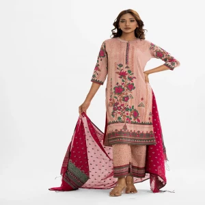 Pink Joom Straight Salwar Kameez