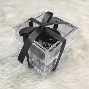 Black Rose Pro Max In An Acrylic Box With Ribbon And Pearl