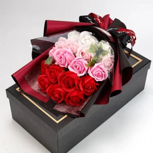 Multi Color Soap Flower Bouquet