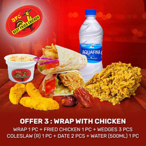 Offer 3A - Wrap with Chicken