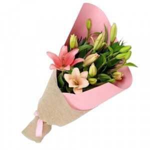 small-size-oriental-lilly-bouquet