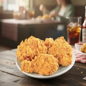 3 Pcs Hot & Crispy Fried Chicken