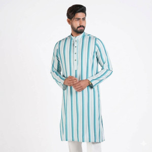 (Only Panjabi) Premium Printed Panjabi