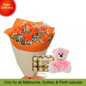 6-orange-roses-teddy-with-ferrero-rocher-30