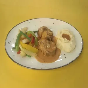 Mushroom Chopped Steak
