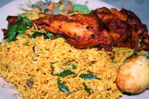 Chicken Jhal fry Vuna Khichuri