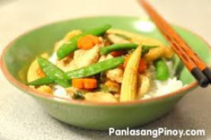 Chcken with baby corn