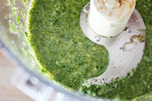 chicken green curry sauce