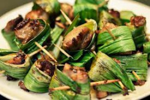 Vasil leaf chicken