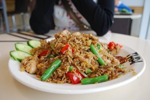 Thai mixed fried rice