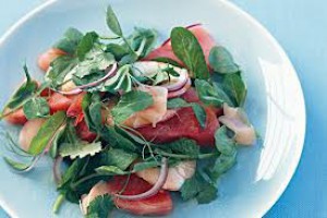 Prawn vasil leaf