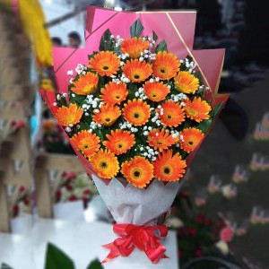 Orange Gerbera Bouquet