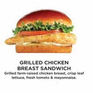 Grilled Chicken Breast Sandwich
