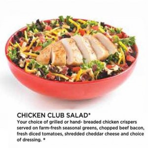 Chicken Club Salad