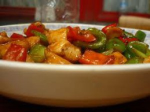chicken with vegetable