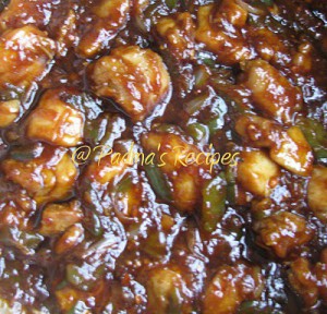 Szechuan saya sauce chicken