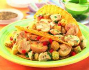 Maxican chicken with mushroom & ginger papper