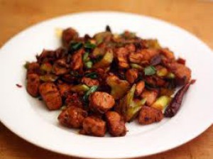 Szechuan chili chicken dry