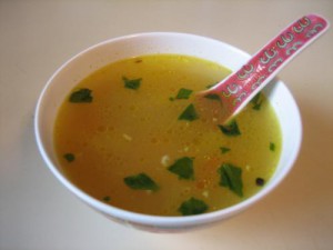 chicken clear soup