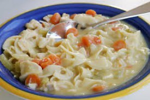 Chicken noodles soup