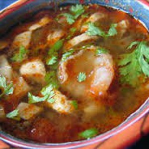 Prawn vegetable soup