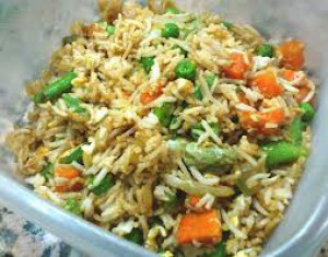 Vegetables fired rice