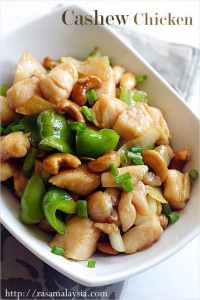 Chicken with cashewnut