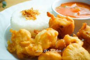 Sweet & sour prawn ball