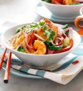 Prawn vegetables