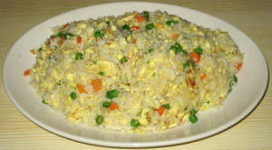 Egg fried rice