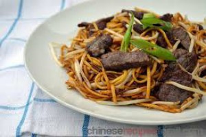 Beef chowmin