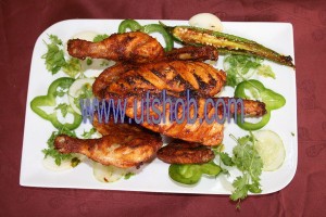 Chicken chargha half