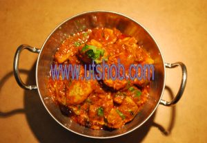 Chicken karai half