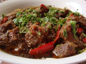 Mutton karai half