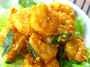 Butter Deep Fried Prawn