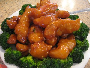 sze-chuan chicken with capsicum and oyster sauce