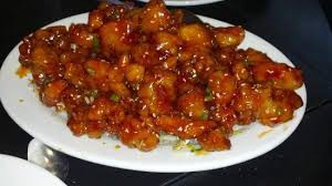 sze-chuan prawn with garlic sauce