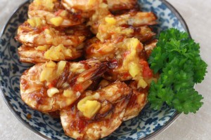 Prawn With Garlic Sauce