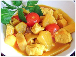 Baked Chicken with Pinapple