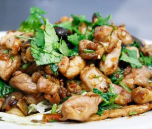 Chicken with Garlic & Pepper