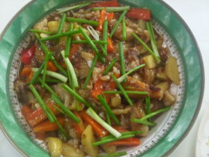 Fish With Garlic And Oyster Sauce